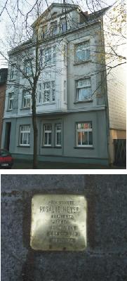 Bild zum Projekt Stolpersteine - Recklinghäuser Straße 33